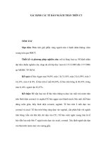 XÁC ĐỊNH CÁC TẾ BÀO NGÁCH TRÁN TRÊN CT pptx