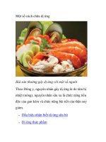 Một số cách chữa dị ứng pptx