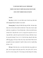 VỊ TRÍ SINH THIẾT DẠ DÀY THÍCH HỢP TRONG CHẨN ĐOÁN NHIỄM HELICOBACTER PYLORI BẰNG THỬ NGHIỆM UREASE NHANH doc