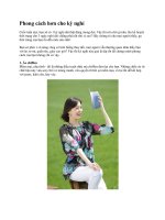 Phong cách hơn cho kỳ nghỉ potx