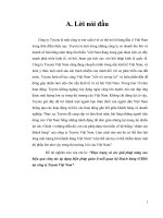 Thực trạng và các giải pháp nâng cao hiệu quả công tác áp dụng biện pháp quản lí mối quan hệ khách hàng (CRM) tại công ty toyota việt nam