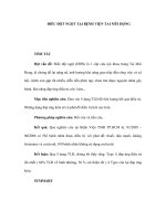 ĐIẾC ĐỘT NGỘT TẠI BỆNH VIỆN TAI MŨI HỌNG doc