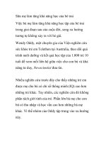 Sữa mẹ làm tăng khả năng học của bé trai potx