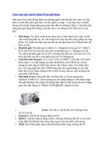 Cách chọn máy ảnh kỹ thuật số loại phổ thông docx