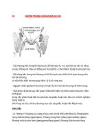 NHIỄM TRÙNG KHOANG BÊN HỌNG potx