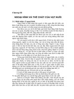 Giáo trình chọn giống và nhân giống - chương 3 potx