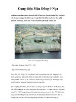 Cung điện Mùa Đông ở Nga ppt