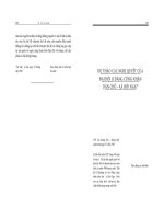 [Triết Học] Triết Học Lenin - Học Thuyết Marx tập 7 phần 5 ppt