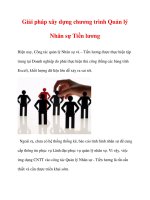 Giải pháp xây dựng chương trình ppsx