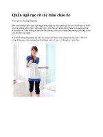 Quần ngố rực rỡ sắc màu chào hè ppt