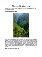 Tiếng hát những dòng sông ppsx