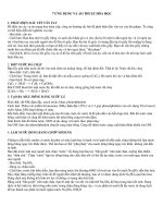 7 ỨNG DỤNG VÀ ẢO THUẬT HÓA HỌC VUI doc
