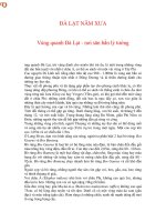 ĐÀ LẠT NĂM XƯA - Vùng quanh Đà Lạt - nơi săn bắn lý tưởng pptx