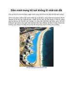 Đắm mình trong hồ bơi khổng lồ nhất trái đất ppsx