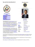 Bạn muốn làm tổng thống Hoa Kì ppsx