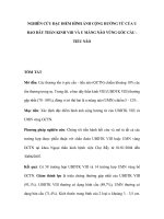 HÌNH ẢNH CỘNG HƯỞNG TỪ CỦA U BAO DÂY THẦN KINH VIII VÀ U MÀNG NÃO VÙNG GÓC CẦU TIỂU NÃO pps