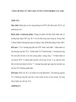 CỘNG HƯỞNG TỪ TIỀN LIỆT TUYẾN VỚI ENDORECTAL COIL ppt