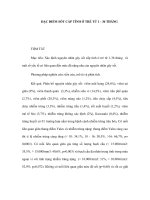 ĐẶC ĐIỂM SỐT CẤP TÍNH Ở TRẺ TỪ 1 - 36 THÁNG pptx