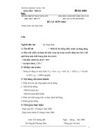 Thiết kế hệ thống điều chỉnh tự động động cơ điện một chiều sử dụng bộ băm xung áp trong truyền động cho ôtô 4 chỗ ngồi