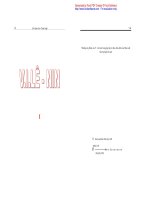 [Triết Học] Triết Học Lenin - Học Thuyết Marx tập 1 phần 1 potx