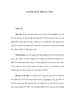 KÝ SINH TRÙNG TRÊN RAU SỐNG pptx