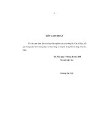 Nghiên cứu điều khiển biến tần khi các thiết bị nâng hạ làm việc ở chế độ hãm tái sinh