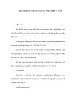 ĐẶC ĐIỂM HỘI CHỨNG THẬN HƯ Ở TRẺ TRÊN 10 TUỔI pptx