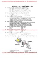 TRẮC NGHIỆM ĐO LƯỜNG ĐIỆN TỬ PHẦN QUANG