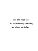 Báo cáo thực tập: 