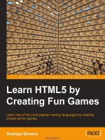 learn html5 by creating fun games