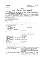 Bộ giáo án lớp 4 năm học 2010 - 2011 - tuần 34 & 35 pdf