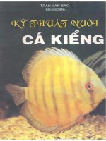 Kỹ thuật nuôi cá kiểng part 1 potx