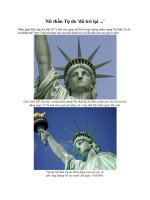 Nữ thần Tự do ''''đã trở lại ... pps