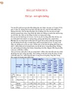 ĐÀ LẠT NĂM XƯA Đà Lạt - nơi nghỉ dưỡng doc