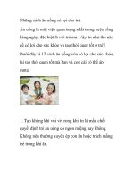 Những cách ăn uống có lợi cho trẻ ppt