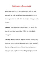Nghệ thuật tuyển người giỏi docx