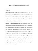 PHẪU THUẬT BẢO TỒN CHI UNG THƯ XƯƠNG ppt