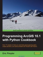programming arcgis 10.1 with python cookbook