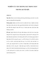 NGHIÊN CỨU TỔN THƯƠNG MẮT TRONG CHẤN THƯƠNG SỌ NÃO KÍN pot