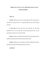 NHIỄM GIUN LƯƠN LAN TỎA TRÊN BỆNH NHÂN SỬ DỤNG CORTICOSTEROID pptx