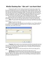 WinExt Desktop Bar đàn anh của thanh Start potx