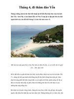 Tháng 4, đi thăm đảo Yến ppsx