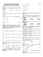 Đề thi xử lý tín hiệu số - mã đề 054 docx