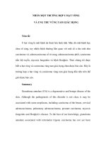 NHÂN MỘT TRƯỜNG HỢP U HẠT VÒNG VÀ UNG THƯ VÙNG TAM GIÁC HỌNG doc