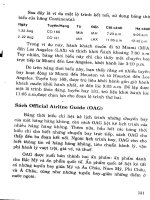 Công nghệ du lịch - Kỹ thuật nghiệp vụ part 5 doc