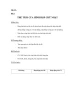 giáo án toán học: hình học 8 tiết 59+60 doc