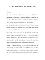 KIẾN THỨC THỰC HÀNH VỀ TUÂN THỦ ĐIỀU TRỊ ARV ppsx