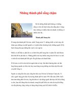 Những thành phố sống chậm pdf