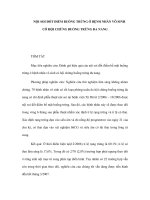 NỘI SOI ĐỐT ĐIỂM BUỒNG TRỨNG Ở BỆNH NHÂN VÔ SINH CÓ HỘI CHỨNG BUỒNG TRỨNG ĐA NANG potx