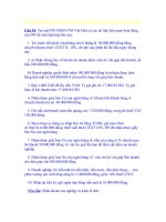 BÀI TẬP ÔN THI QUẢN TRỊ DOANH NGHIỆP ppsx